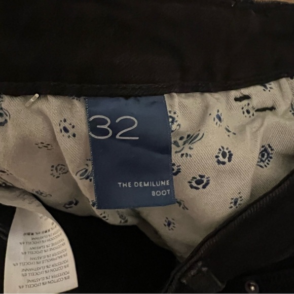 PILCRO Demilune Bootcut Flare Jeans High Rise Black US 32 Excellent - Picture 10 of 11